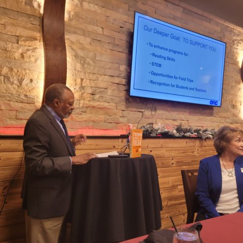 Pictures from the January 13, 2023 luncheon sponsored by the ORC Family Foundation with guests from the nine schools in our School Grant Program.  Each school shared how they are putting the grant funds to work. This year’s event was held at the Rodisio Grill in Dania Pointe.