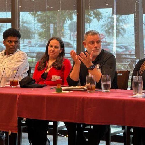 Pictures from the January 13, 2023 luncheon sponsored by the ORC Family Foundation with guests from the nine schools in our School Grant Program.  Each school shared how they are putting the grant funds to work. This year’s event was held at the Rodisio Grill in Dania Pointe.