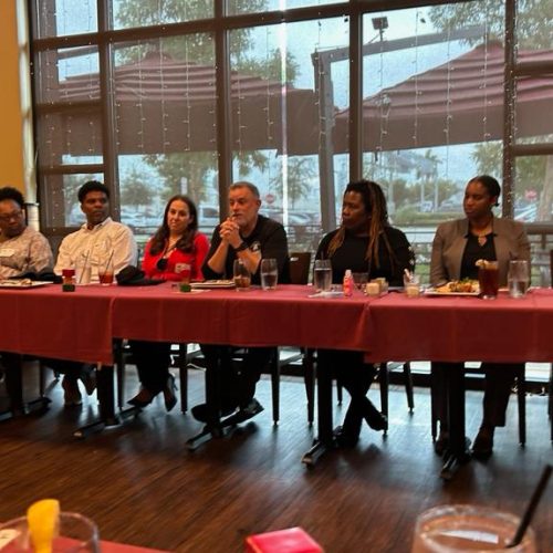 Pictures from the January 13, 2023 luncheon sponsored by the ORC Family Foundation with guests from the nine schools in our School Grant Program.  Each school shared how they are putting the grant funds to work. This year’s event was held at the Rodisio Grill in Dania Pointe.