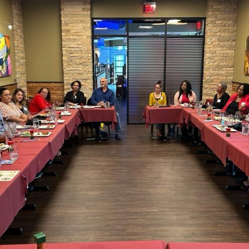 Pictures from the January 13, 2023 luncheon sponsored by the ORC Family Foundation with guests from the nine schools in our School Grant Program.  Each school shared how they are putting the grant funds to work. This year’s event was held at the Rodisio Grill in Dania Pointe.