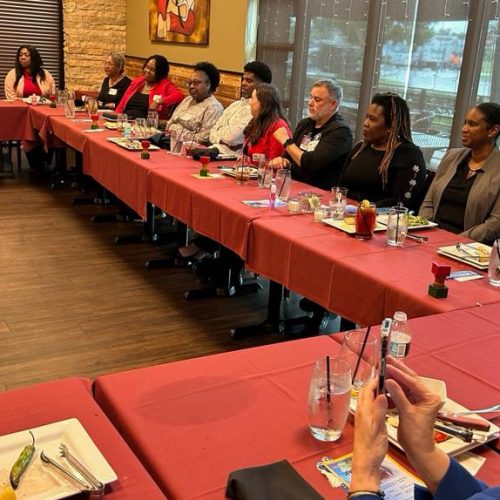 Pictures from the January 13, 2023 luncheon sponsored by the ORC Family Foundation with guests from the nine schools in our School Grant Program.  Each school shared how they are putting the grant funds to work. This year’s event was held at the Rodisio Grill in Dania Pointe.